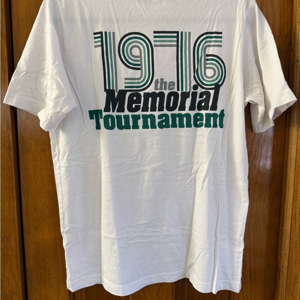 White Graphic T-Shirt Memorial Golf Tournament